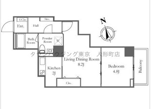 リバーシティ21新川の物件間取画像